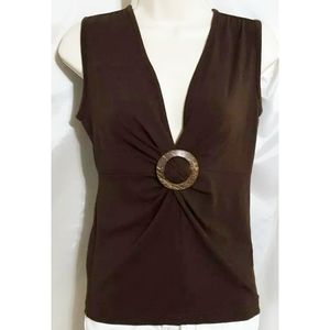 CHA CHA VENTE Women's Sleeveless Career/Casual Top